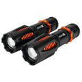 PT POWER 2PK 300LM FLASHLIGHTS WITH POUCH