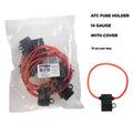ATC FUSE HOLDER WITH COVER 14 GAUGE PACKAGE OF 10