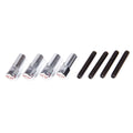 Valve Cover Nuts Chrome w/Red Bowtie