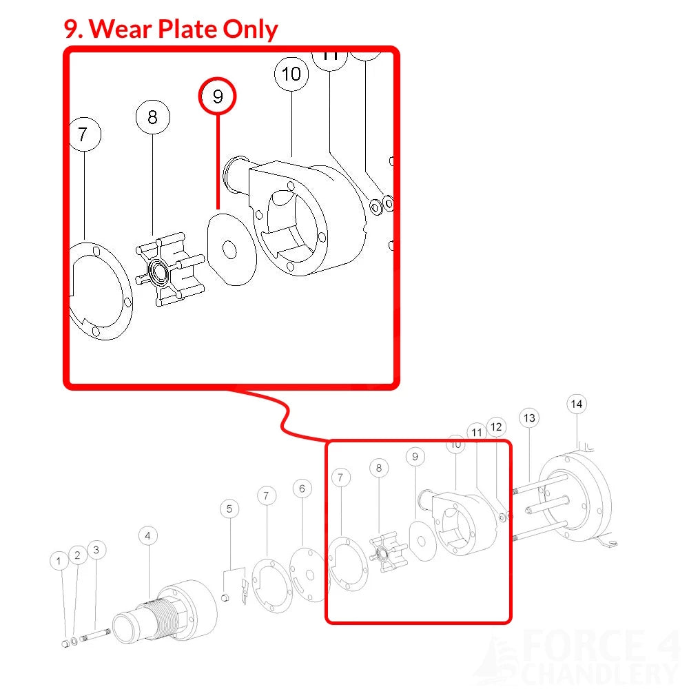 Jabsco auto part