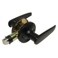 LOCKSET LEVER #707 PASSAGE MATTE BLACK NONLOCKING