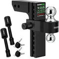 Rhino USA Hitch Tightener Anti-Rattle Clamp For 2.5In Receiver