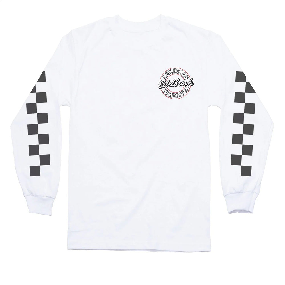 T-SHIRT, L/S AMERICAN TRADITION WHI