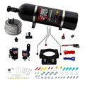 Nitrous Express - 4AN 18" Stainless Braided SHO Hose Black, 3AN on one end - 10118