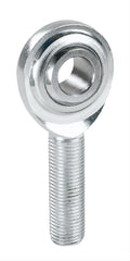 QA1 G Series 2-Pc Rod End - Male/Left Hand - .375in Bore x 3/8-24 - Stainless Steel w/PTFE