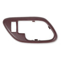 9598 C1500 INSIDE DOOR HANDLE BEZEL W/ PROVISION FOR DOOR LOCK LH MAROON