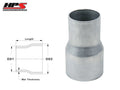 HPS Performance 1.5 - 1.75 OD 4 Long 6061 Aluminum Step Up Transition Joiner Reducer Tube Piping