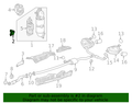 Genuine Honda Converter Stay (R) Bracket - Civic / Accord / CR-V