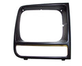 Black Right Headlight Bezel for 1997-2001 Jeep XJ Cherokee Crown Automotive