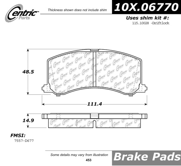 C-TEK Semi-Metallic Brake