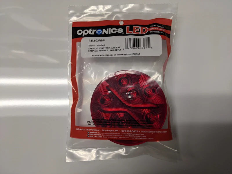 LED S/T/T;4'ROUND;LIGHTGUIDE;PL3;PO