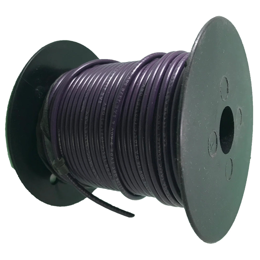 WIRE TXL 12GA PURPLE 25