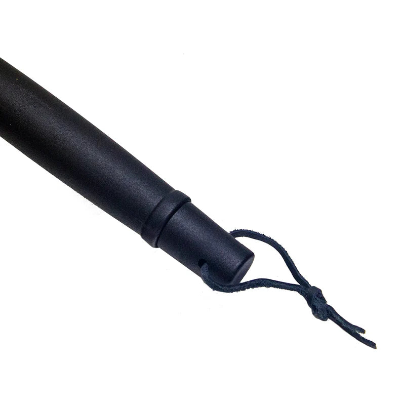 18IN GRILL BRUSH WITH PALMYRA BRISTLES AND STAINLESS STEEL SCRAPER
