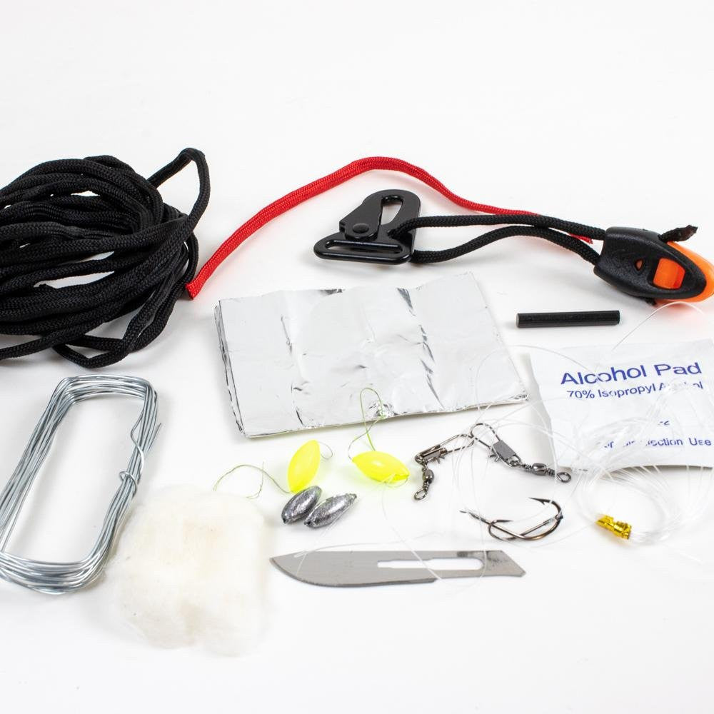 CAMPING HIKING SURVIVAL KIT - 15PC