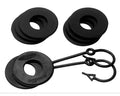Daystar Black D Ring Isolator w/Lock Washer Kit