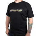 CAMO T-SHIRT BLACK - M