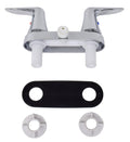 CATALINA 4IN SHOWER VALVECHROMEWITH VACUUM BREAKER & CHROME LEVERHANDLES