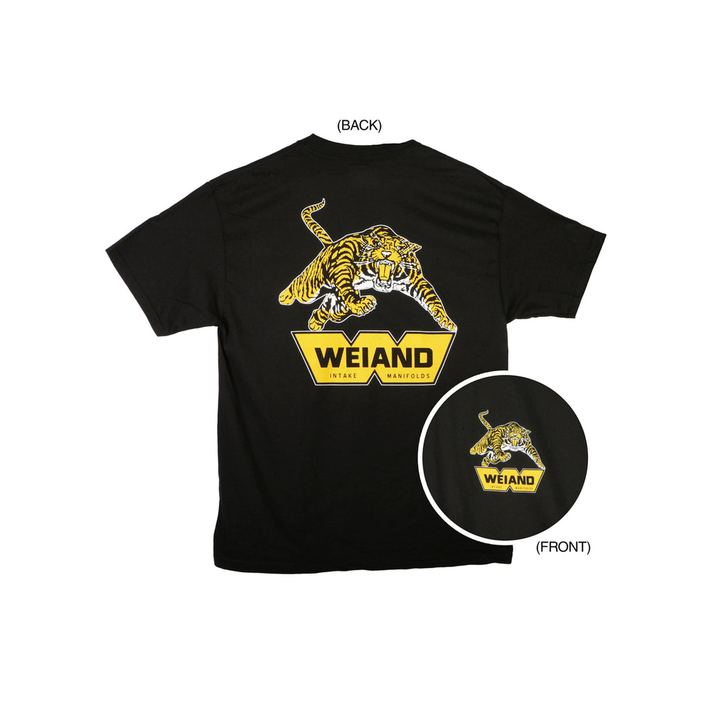 T-SHIRT, WEIAND TIGER TEE-BLACK