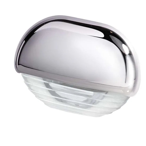 STEP LAMP - WHITE CHROME CAP