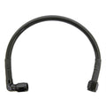 Coated Braided Line 12in #4 Hose -4 90 Deg/-4 Str