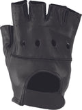 Kuryakyn Leather By River Road Diamond Shorty Gloves Black Womens - Medium