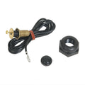 Horn Button w/Nut And Wiring Brushed 1941-1945 Mb / Gpw OMIX
