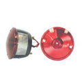 Tail Light Assembly Right Round Fits The Passenger Side Of 46-49 CJ2A, 49-53 CJ3A, 53-66 CJ3B And 55-75 CJ5/CJ6 OMIX