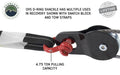 19010204 Recovery Shackle 3/4 Inch 4.75 Ton Red - Sold In Pairs Overland Vehicle Systems