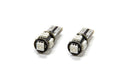 Oracle T10 5 LED 3 Chip SMD Bulbs (Pair) - Amber