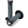 ProTaper Full Diamond Clamp-On Grips - Black/Dark Gray