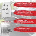 1318 RAM KEY FOB COVER WHITE SILICONE