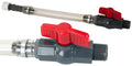 Filler Hose w/ Plastic Shut-Off Valve