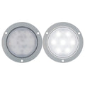 4' RND DOME LIGHT;7 LED;FLNG MT;.18