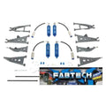 Fabtech 2.25 Universal Shock Absorber Reservoir Mounting Kit - Urethane