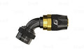 GReddy AN04 60 DEGREE HOSE END SWIVEL BLACK/GOLD ANODIZED