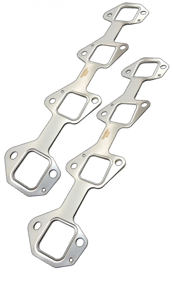 Over-Sized Port SS Exhaust Manifold Gasket Set (2 pcs)