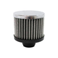 BREATHER HI-PERF 3' TALL- CHROME CA
