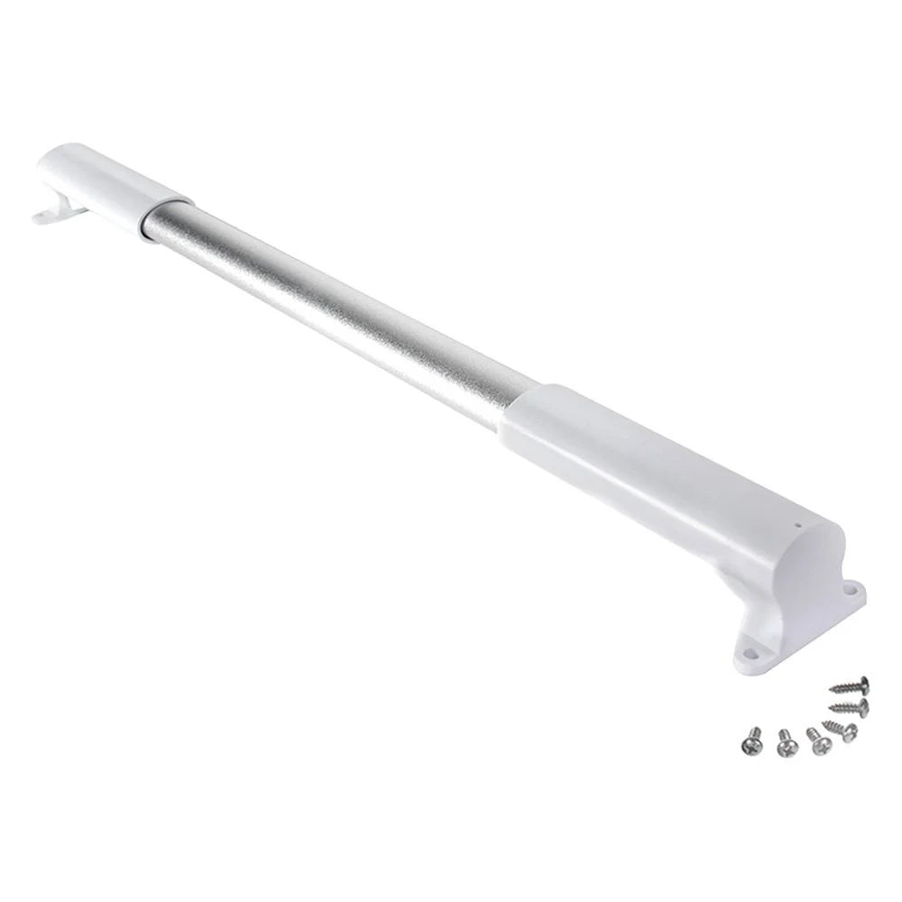 RV SCREEN DOOR CROSS BAR WHITE HANDLES