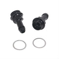 Russell Performance 7/8in -20 x -6 AN Male Flare Extended (2 pcs.) (Black)