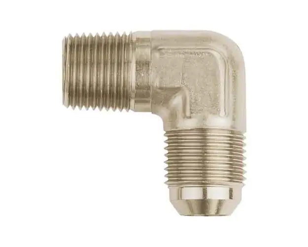 90 Male Elbow #8 To 1/2 Npt Steel Fitting