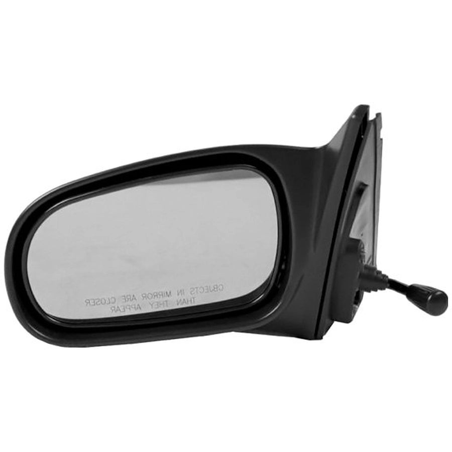 LH DOOR MIRROR MAN REM NONHTD SMOOTH BLK NONFLDG CIVIC SDN 9600
