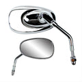 MINI OVAL MIRROR, HARLEY MOUNT