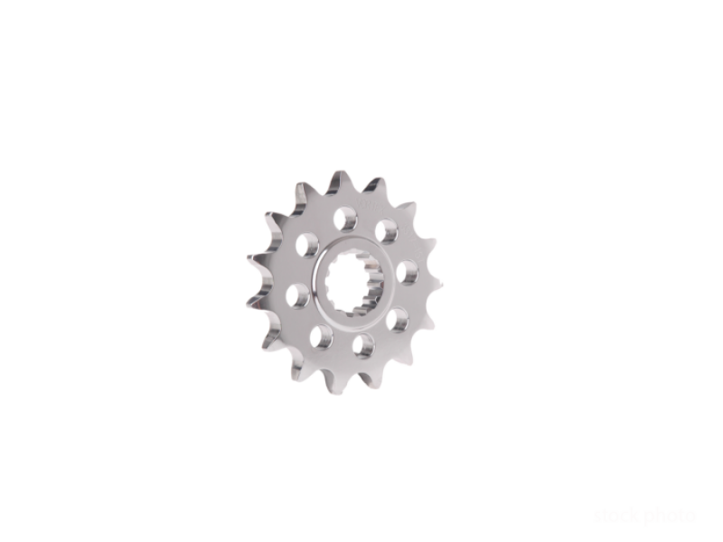 Vortex Racing Steel Front Sprocket 415 14 Tooth- Silver