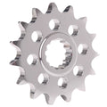 Vortex Racing Steel Front Sprocket 420 14 Tooth- Silver