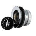 STRAINER W/THREADED BASKET LOCKNUT AND RUBBER WASHER