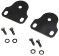 Windshield Bracket 1987-1995 YJ Wrangler 2 Brackets And Hardware Black Powder Coat Over Stainless Steel RT Off Road