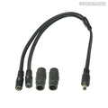 OPTIMATE CABLE YSPLITTER FROM DC2.5MM PLUG IN TO 2 X DC2.5MM SOCKET OUT DC AXIAL CONNECTOR