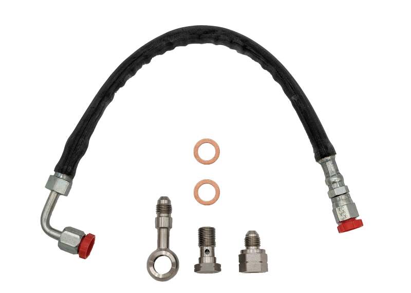 Forced Performance -4AN to Female 12x1.0 Fitting FA20 Oil Line Kit