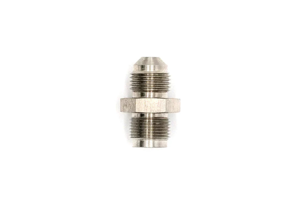 Forced Performance Stainless Steel Unrestricted -4AN Male to 7/16-24 Inverted Flare