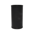 3in OD x 6in Long Tube Black